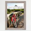 imageMCS Museum Poster Frame 18x24 Medium Oak Woodgrain Vertical ampamp Horizontal Wall Hanging Large Picture Frame for Photos Posters ampamp Art Prints 1PackBarnwood