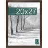 imageMCS Museum Poster Frame 18x24 Medium Oak Woodgrain Vertical ampamp Horizontal Wall Hanging Large Picture Frame for Photos Posters ampamp Art Prints 1PackEspresso Woodgrain
