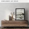 imageMCS Museum Poster Frame 18x24 Medium Oak Woodgrain Vertical ampamp Horizontal Wall Hanging Large Picture Frame for Photos Posters ampamp Art Prints 1PackOnyx Woodgrain