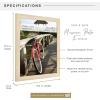 imageMCS Museum Poster Frame 18x24 Medium Oak Woodgrain Vertical ampamp Horizontal Wall Hanging Large Picture Frame for Photos Posters ampamp Art Prints 1PackNatural Woodgrain
