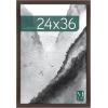 imageMCS Museum Poster Frame 18x24 Medium Oak Woodgrain Vertical ampamp Horizontal Wall Hanging Large Picture Frame for Photos Posters ampamp Art Prints 1PackEspresso Woodgrain
