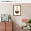 imageMCS Museum Poster Frame 18x24 Medium Oak Woodgrain Vertical ampamp Horizontal Wall Hanging Large Picture Frame for Photos Posters ampamp Art Prints 1PackMedium Oak Woodgrain