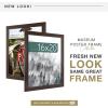 imageMCS Museum Poster Frame 18x24 Medium Oak Woodgrain Vertical ampamp Horizontal Wall Hanging Large Picture Frame for Photos Posters ampamp Art Prints 1PackEspresso Woodgrain
