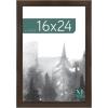 imageMCS Museum Poster Frame 18x24 Medium Oak Woodgrain Vertical ampamp Horizontal Wall Hanging Large Picture Frame for Photos Posters ampamp Art Prints 1PackEspresso Woodgrain