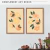 imageMCS Museum Poster Frame 18x24 Medium Oak Woodgrain Vertical ampamp Horizontal Wall Hanging Large Picture Frame for Photos Posters ampamp Art Prints 1PackMedium Oak Woodgrain