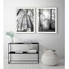 imageMCS Museum Poster Frame 18x24 Medium Oak Woodgrain Vertical ampamp Horizontal Wall Hanging Large Picture Frame for Photos Posters ampamp Art Prints 1PackWhite Woodgrain