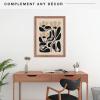 imageMCS Museum Poster Frame 18x24 Medium Oak Woodgrain Vertical ampamp Horizontal Wall Hanging Large Picture Frame for Photos Posters ampamp Art Prints 1PackMedium Oak Woodgrain