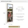 imageMCS Museum Poster Frame Barnwood 135 x 40 in Collage SingleBarnwood