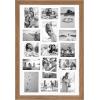 imageMCS Museum Poster Frame Medium Oak 20 x 30 in Collage Single