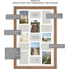 imageMCS Museum Poster Frame Medium Oak 20 x 30 in Collage Single