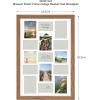 imageMCS Museum Poster Frame Medium Oak 20 x 30 in Collage Single
