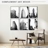 imageMCS Original Poster Frame 24x36 Black Lightweight Vertical ampamp Horizontal Wall Hanging Large Picture Frame for Posters Art Prints ampamp Gallery Wall 6PackBlack