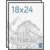 imageMCS Original Poster Frame 24x36 Black Lightweight Vertical ampamp Horizontal Wall Hanging Large Picture Frame for Posters Art Prints ampamp Gallery Wall 6PackBlack