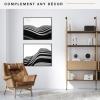 imageMCS Original Poster Frame 24x36 Black Lightweight Vertical ampamp Horizontal Wall Hanging Large Picture Frame for Posters Art Prints ampamp Gallery Wall 6PackBlack