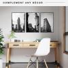 imageMCS Original Poster Frame 24x36 Black Lightweight Vertical ampamp Horizontal Wall Hanging Large Picture Frame for Posters Art Prints ampamp Gallery Wall 6PackBlack