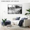 imageMCS Original Poster Frame 24x36 Black Lightweight Vertical ampamp Horizontal Wall Hanging Large Picture Frame for Posters Art Prints ampamp Gallery Wall 6PackBlack