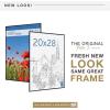 imageMCS Original Poster Frame 24x36 Black Lightweight Vertical ampamp Horizontal Wall Hanging Large Picture Frame for Posters Art Prints ampamp Gallery Wall 6PackBlack