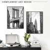 imageMCS Original Poster Frame 24x36 Black Lightweight Vertical ampamp Horizontal Wall Hanging Large Picture Frame for Posters Art Prints ampamp Gallery Wall 6PackBlack