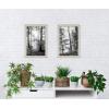 imageMCS Studio Gallery 11x17 Picture Frame Gray Woodgrain Rectangle Photo Frame for Photos Posters ampamp Art Prints 2Pack