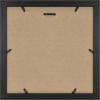 imageMCS Studio Gallery 12x12 Picture Frame Black Woodgrain Wall Hanging ampamp Easel for Tabletop Display Square Photo Frame for Photos Posters ampamp Art Prints 1Pack