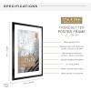 imageMCS Trendsetter 16x24 Poster Frame Black HighGloss Vertical ampamp Horizontal Wall Hanging Large Picture Frame for Photos Posters ampamp Art Prints 1PackTrendsetter  13x19 matted to 17x23