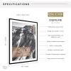 imageMCS Trendsetter 16x24 Poster Frame Black HighGloss Vertical ampamp Horizontal Wall Hanging Large Picture Frame for Photos Posters ampamp Art Prints 1PackEverline  24x30 matted to 28x34