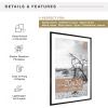imageMCS Trendsetter 16x24 Poster Frame Black HighGloss Vertical ampamp Horizontal Wall Hanging Large Picture Frame for Photos Posters ampamp Art Prints 1PackEverline  20x30 matted to 24x34