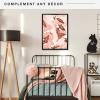 imageMCS Trendsetter 16x24 Poster Frame Black HighGloss Vertical ampamp Horizontal Wall Hanging Large Picture Frame for Photos Posters ampamp Art Prints 1PackTrendsetter  1975x275