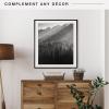 imageMCS Trendsetter 16x24 Poster Frame Black HighGloss Vertical ampamp Horizontal Wall Hanging Large Picture Frame for Photos Posters ampamp Art Prints 1PackEverline  24x30 matted to 28x34