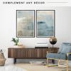 imageMCS Trendsetter 16x24 Poster Frame Black HighGloss Vertical ampamp Horizontal Wall Hanging Large Picture Frame for Photos Posters ampamp Art Prints 1Pack27 x 40 in
