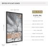 imageMCS Trendsetter 16x24 Poster Frame Black HighGloss Vertical ampamp Horizontal Wall Hanging Large Picture Frame for Photos Posters ampamp Art Prints 1PackEverline  20x30