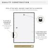 imageMCS Trendsetter 16x24 Poster Frame Black HighGloss Vertical ampamp Horizontal Wall Hanging Large Picture Frame for Photos Posters ampamp Art Prints 1Pack27 x 40 in