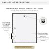 imageMCS Trendsetter 16x24 Poster Frame Black HighGloss Vertical ampamp Horizontal Wall Hanging Large Picture Frame for Photos Posters ampamp Art Prints 1PackTrendsetter  24x30 matted to 28x34