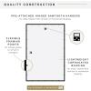imageMCS Trendsetter 16x24 Poster Frame Black HighGloss Vertical ampamp Horizontal Wall Hanging Large Picture Frame for Photos Posters ampamp Art Prints 1Pack24 x 36 in