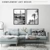 imageMCS Trendsetter 16x24 Poster Frame Black HighGloss Vertical ampamp Horizontal Wall Hanging Large Picture Frame for Photos Posters ampamp Art Prints 1Pack24 x 32 in