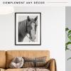 imageMCS Trendsetter 16x24 Poster Frame Black HighGloss Vertical ampamp Horizontal Wall Hanging Large Picture Frame for Photos Posters ampamp Art Prints 1PackEverline  18x24 matted to 22x28