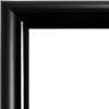 imageMCS Trendsetter 16x24 Poster Frame Black HighGloss Vertical ampamp Horizontal Wall Hanging Large Picture Frame for Photos Posters ampamp Art Prints 1PackTrendsetter  24x36
