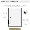 imageMCS Trendsetter 16x24 Poster Frame Black HighGloss Vertical ampamp Horizontal Wall Hanging Large Picture Frame for Photos Posters ampamp Art Prints 1Pack27 x 40 in