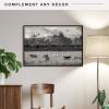 imageMCS Trendsetter 16x24 Poster Frame Black HighGloss Vertical ampamp Horizontal Wall Hanging Large Picture Frame for Photos Posters ampamp Art Prints 1PackEverline  24x36