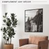 imageMCS Trendsetter 16x24 Poster Frame Black HighGloss Vertical ampamp Horizontal Wall Hanging Large Picture Frame for Photos Posters ampamp Art Prints 1PackEverline  24x30