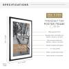 imageMCS Trendsetter 16x24 Poster Frame Black HighGloss Vertical ampamp Horizontal Wall Hanging Large Picture Frame for Photos Posters ampamp Art Prints 1PackTrendsetter  16x24 matted to 20x28