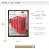 imageMCS Trendsetter 16x24 Poster Frame Black HighGloss Vertical ampamp Horizontal Wall Hanging Large Picture Frame for Photos Posters ampamp Art Prints 1Pack17 x 22 in