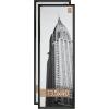 imageMCS Trendsetter 16x24 Poster Frame Black HighGloss Vertical ampamp Horizontal Wall Hanging Large Picture Frame for Photos Posters ampamp Art Prints 1Pack135 x 40 in