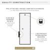 imageMCS Trendsetter 16x24 Poster Frame Black HighGloss Vertical ampamp Horizontal Wall Hanging Large Picture Frame for Photos Posters ampamp Art Prints 1Pack135 x 40 in