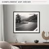 imageMCS Trendsetter 16x24 Poster Frame Black HighGloss Vertical ampamp Horizontal Wall Hanging Large Picture Frame for Photos Posters ampamp Art Prints 1PackEverline  22x28 matted to 26x32