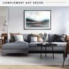 imageMCS Trendsetter 16x24 Poster Frame Black HighGloss Vertical ampamp Horizontal Wall Hanging Large Picture Frame for Photos Posters ampamp Art Prints 1PackTrendsetter  24x36 matted to 28x40