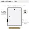 imageMCS Trendsetter 16x24 Poster Frame Black HighGloss Vertical ampamp Horizontal Wall Hanging Large Picture Frame for Photos Posters ampamp Art Prints 1Pack24 x 32 in