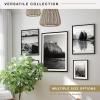 imageMCS Trendsetter 16x24 Poster Frame Black HighGloss Vertical ampamp Horizontal Wall Hanging Large Picture Frame for Photos Posters ampamp Art Prints 1PackEverline  16x24