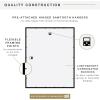 imageMCS Trendsetter 16x24 Poster Frame Black HighGloss Vertical ampamp Horizontal Wall Hanging Large Picture Frame for Photos Posters ampamp Art Prints 1Pack24 x 30 in