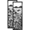 imageMCS Trendsetter 16x24 Poster Frame Black HighGloss Vertical ampamp Horizontal Wall Hanging Large Picture Frame for Photos Posters ampamp Art Prints 1Pack1175 x 36 in